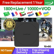France/Arabic/Italy/Dutch IPTV France/Arabic/Italy/Dutch Leadcool W Android 7.1 1 Year IPTV Subscription Code IPTV France/Arabic