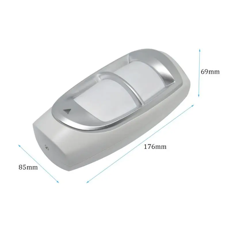 DG85 12VDC Открытый водонепроницаемый Проводной инфракрасный датчик движения двойной извещатель сигнализация парадокс Домашняя безопасность ПЭТ