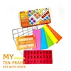 Magnetic Ten Frames Set Math Manipulative for Elementary Classroom & Kindergarten Magnetic Math Counters for Kids Math Games 6