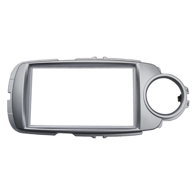 2DIN автомобильный Даш Радио фасции для Toyota Yaris 2012 автостерео адаптер CD отделка панель пластина фасции рамка в приборной панели монтажный комплект