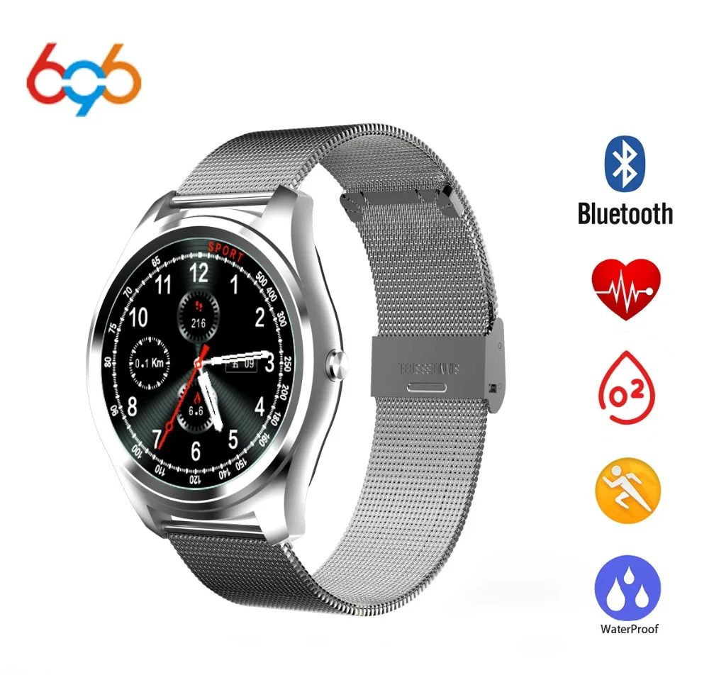 

696 Bluetooth SmartWatch X8 Heart Rate Monitor Passometer Support Smart watch women men For IOS apple samsung