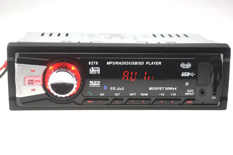 Авторадио Авто ленты Авто Радио Аудио Авто Стерео bluetooth Радио кассетный плеер AUX-IN MP3 плеер FM USB в один din 12 В