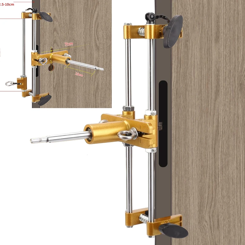 Slotting Machine Tool Kit Door Lock Mortise Jig Kit Tool Mortise