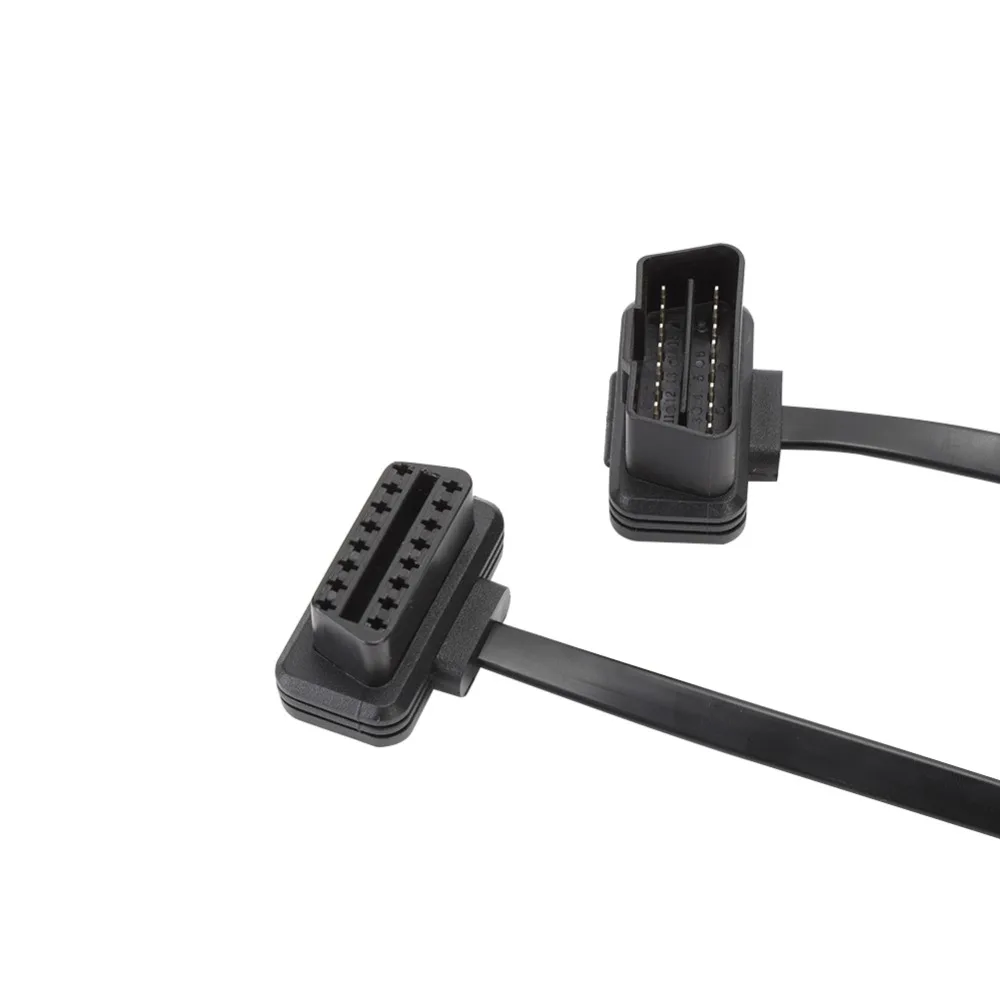 60 см OBD 2 II OBDII OBD2 16 PIN папа-мама ELM327 диагностический удлинитель провода разъем адаптера