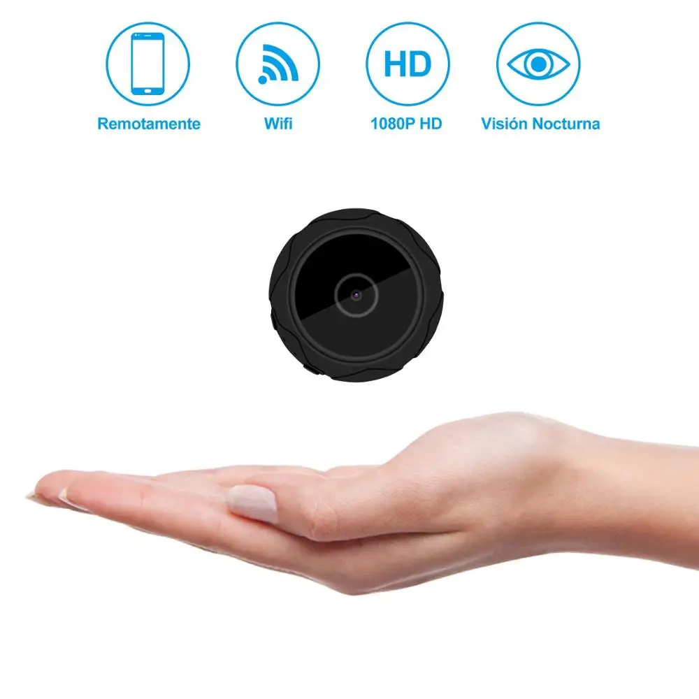 Minicámara IP inalámbrica de seguridad para el hogar, videocámara de 1080P HD, WIFI, DVR, visión nocturna, compatible con 128G, nueva