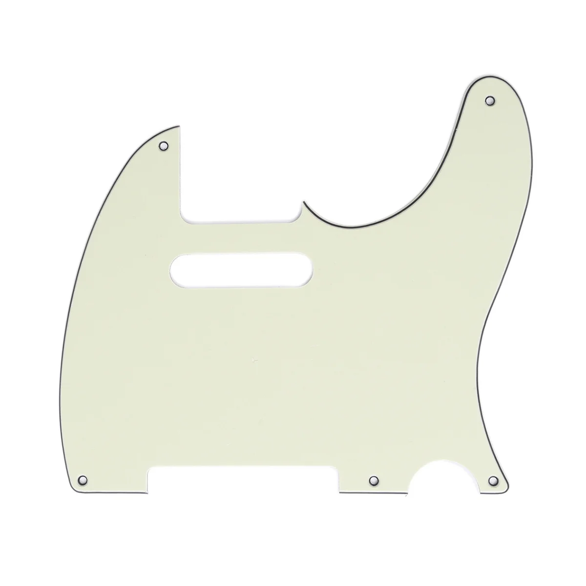 Винтажная Tele Pickguard Musiclily с 5 отверстиями для крыла американская/Мексиканская