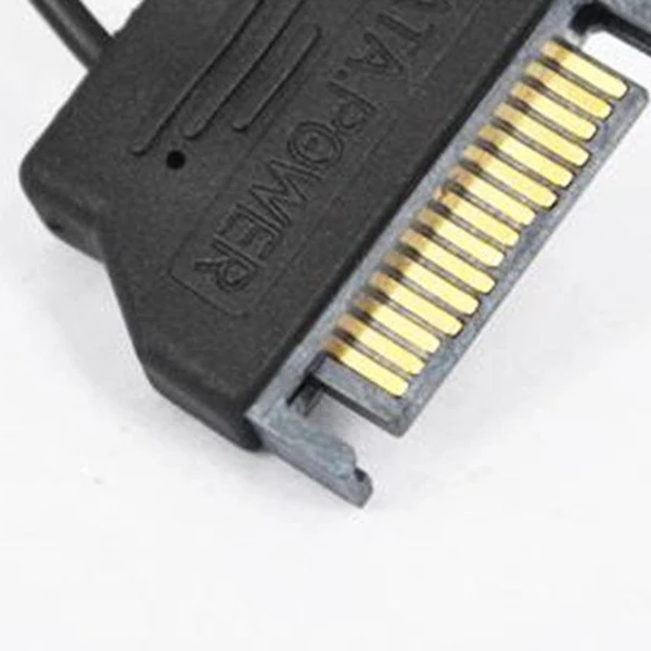 15 Pin SATA до 6 Pin PCI EXPRESS PCI-E Sata изображения конвертер адаптер видеокарта Кабель питания Шнур 20 см(2 шт