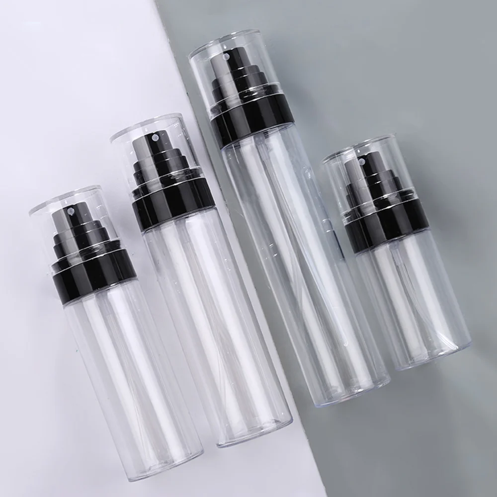 

Transparent Empty Spray Bottles Plastic Refillable Container Empty Cosmetic Container 50ml/80ml/100ml/120ml Wholesale