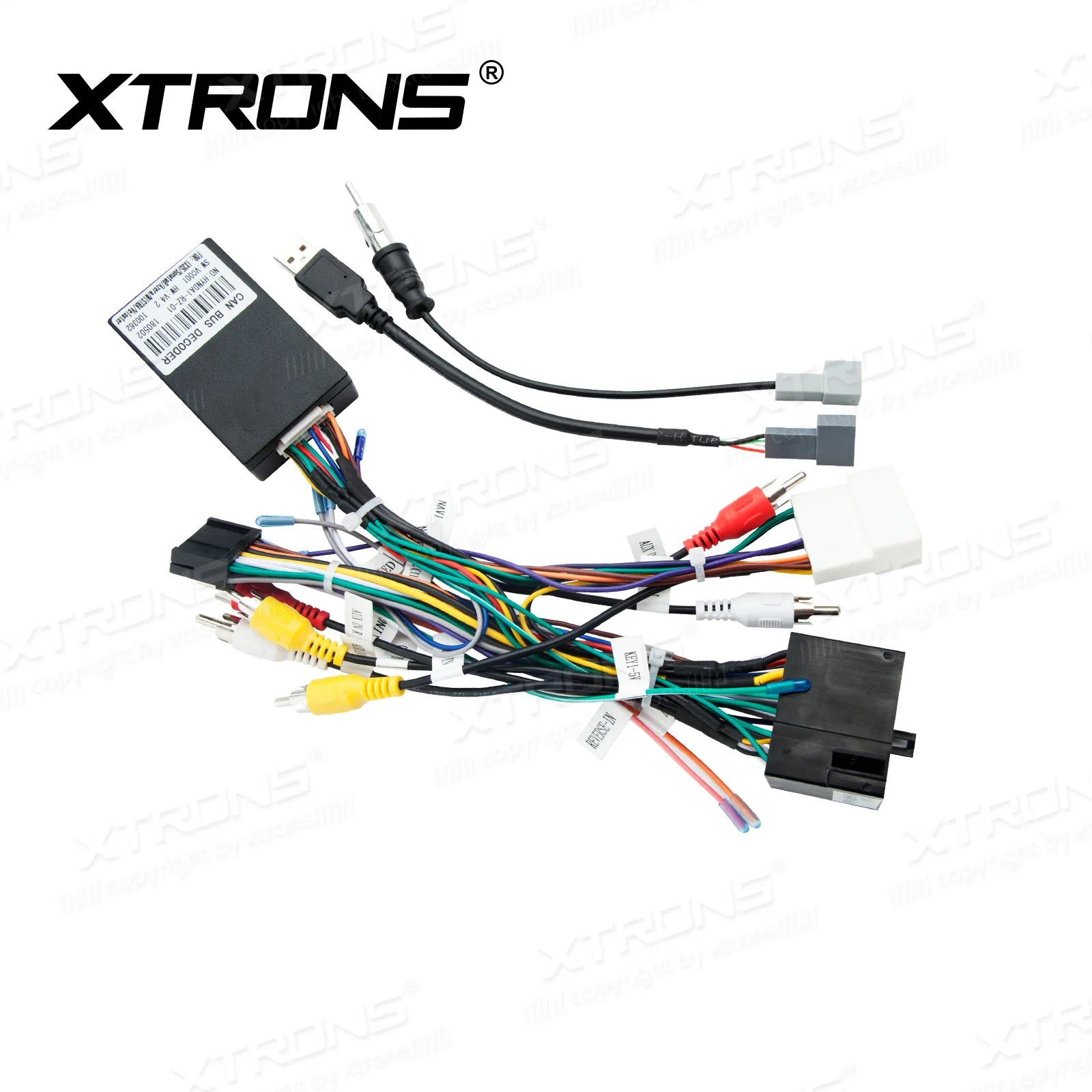 

XTRONS AK/PF7135HS/PWR ISO Wiring Harness for Hyundai IX35 XTRONS Units