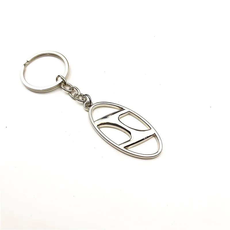 

Car Styling Auto Emblem car keyring Case For Solaris ix35 i20 i30 i40 HYUNDAI Tucson CRETA Santa fe Car Styling