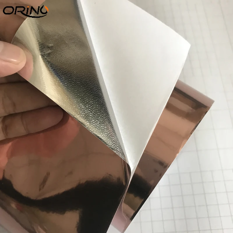 Rose Gold Chrome Vinyl Film Sticker-2