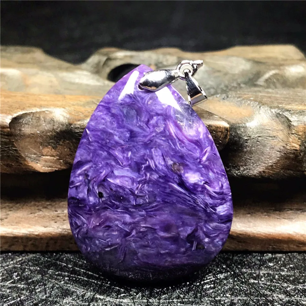 Natural Charoite Pendant (77)
