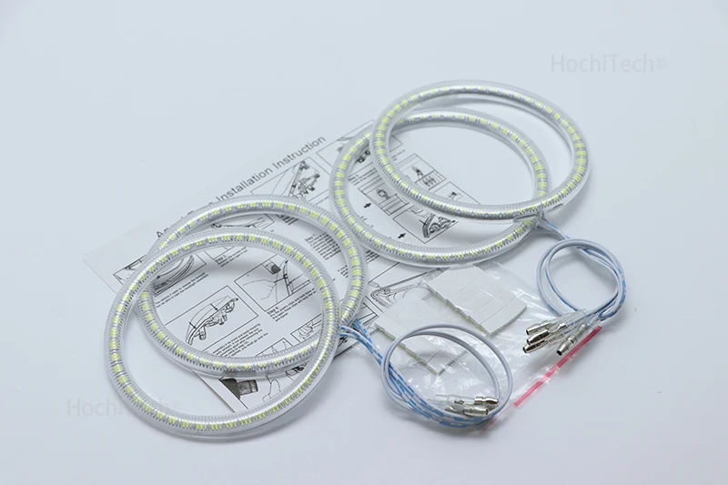 Для MERCEDES BENZ GLK CLASS X204 2010 2011 2012 супер яркий белый цвет 3528 SMD комплект светодиодов «глаза ангела» дневной ходовой светильник DRL