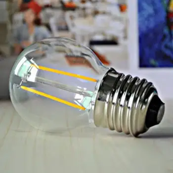 

Mabor E27 G45 2W LED Bulb Retro Vintage COB Candle Light Lamp Dimmable 110/220V