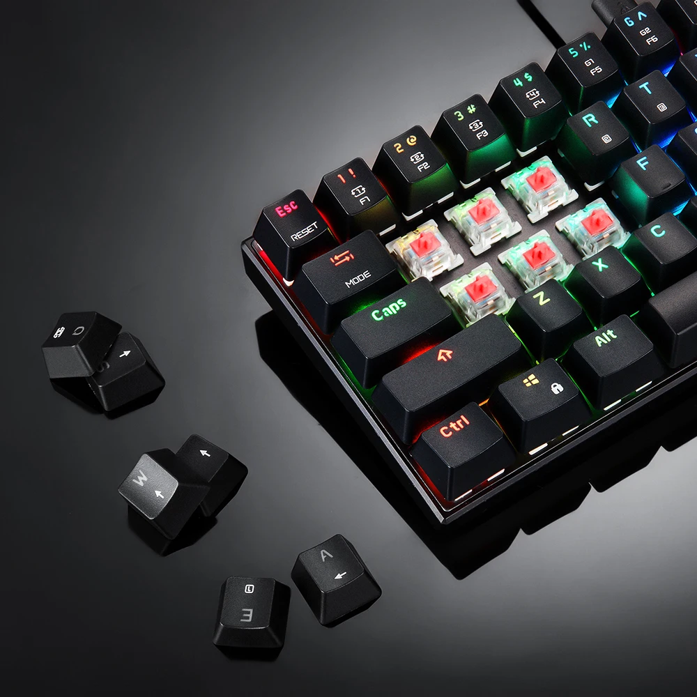 Механическая клавиатура MOTO SPEED CK61 с RGB подсветкой 61 клавиша игровая