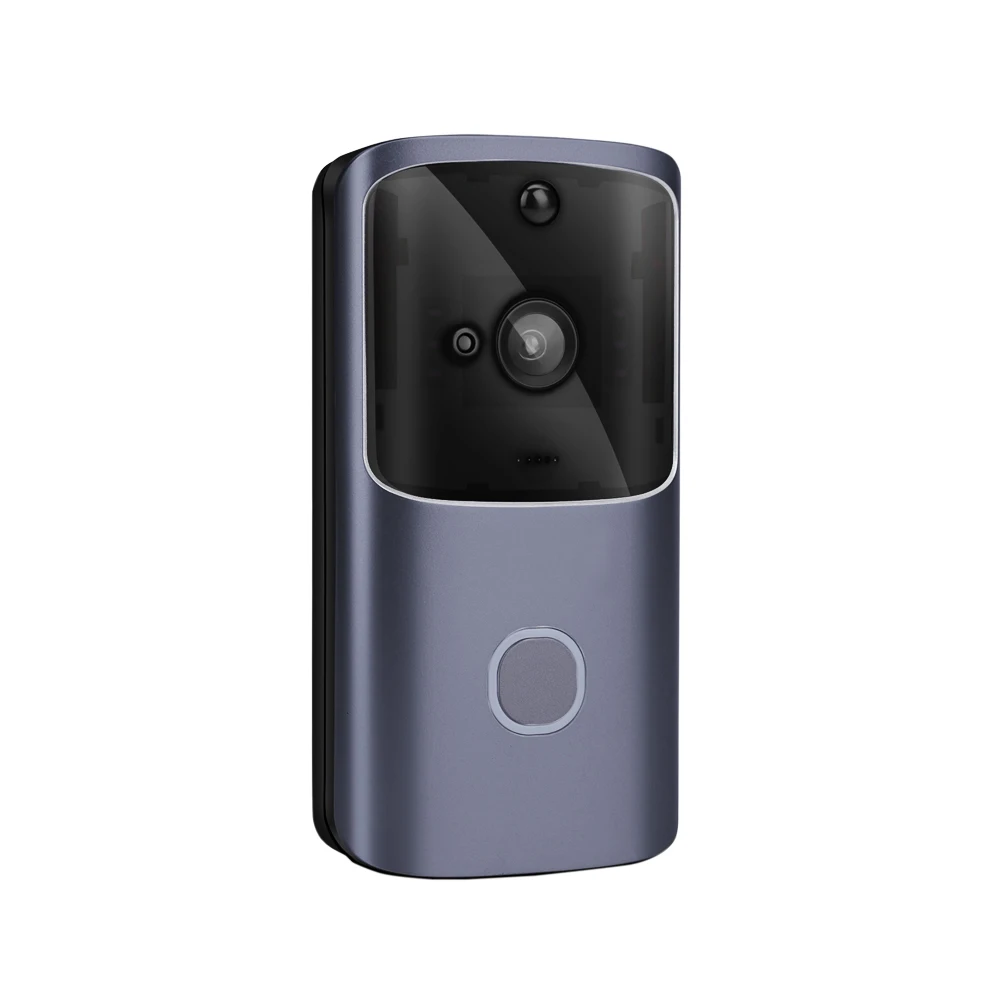 Смарт-Deurbel домашний дверной звонок WIFI беспроводное видеопереговорное устройство дверной звонок, Камера Устройство для контроля состояния аккумулятора солнечных батареях удаленного Управление iOS Android