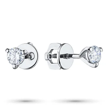 

Pusety of white gold with diamond e0901ps04203101