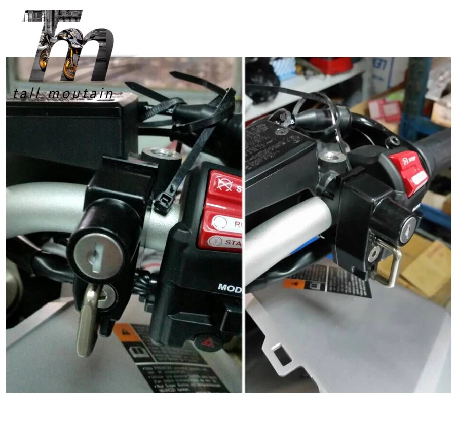 Для YAMAHA MT-25 MT-03 YZF R3 R25 R1 R6 FZR1000 XJ6 YFM 700/600/550 Шлем Замок гризли Аксессуары для мотоциклов зажим для руля