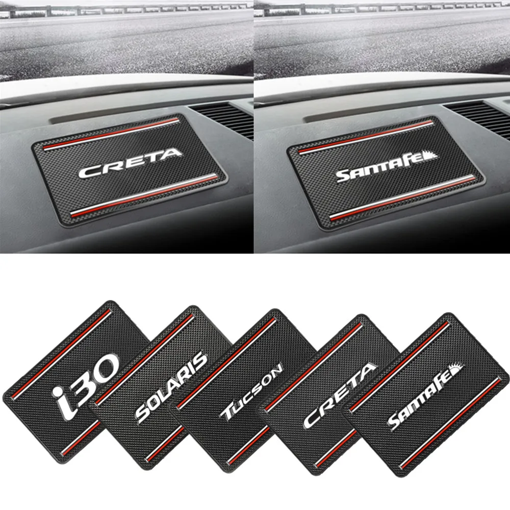 Car Anti-Slip Mat Dashboard Sticky Pad Non-slip Mat Holder fo Hyundai Solaris Accent Creta I30 IX25 IX35 Santa fe Tucson