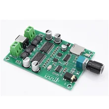 XH-A354 Bluetooth 5,0 Yamaha аудио стерео цифровой усилитель плата YDA138-E Двухканальный беспроводной HD 20 Вт+ 20 Вт AUX TF карта