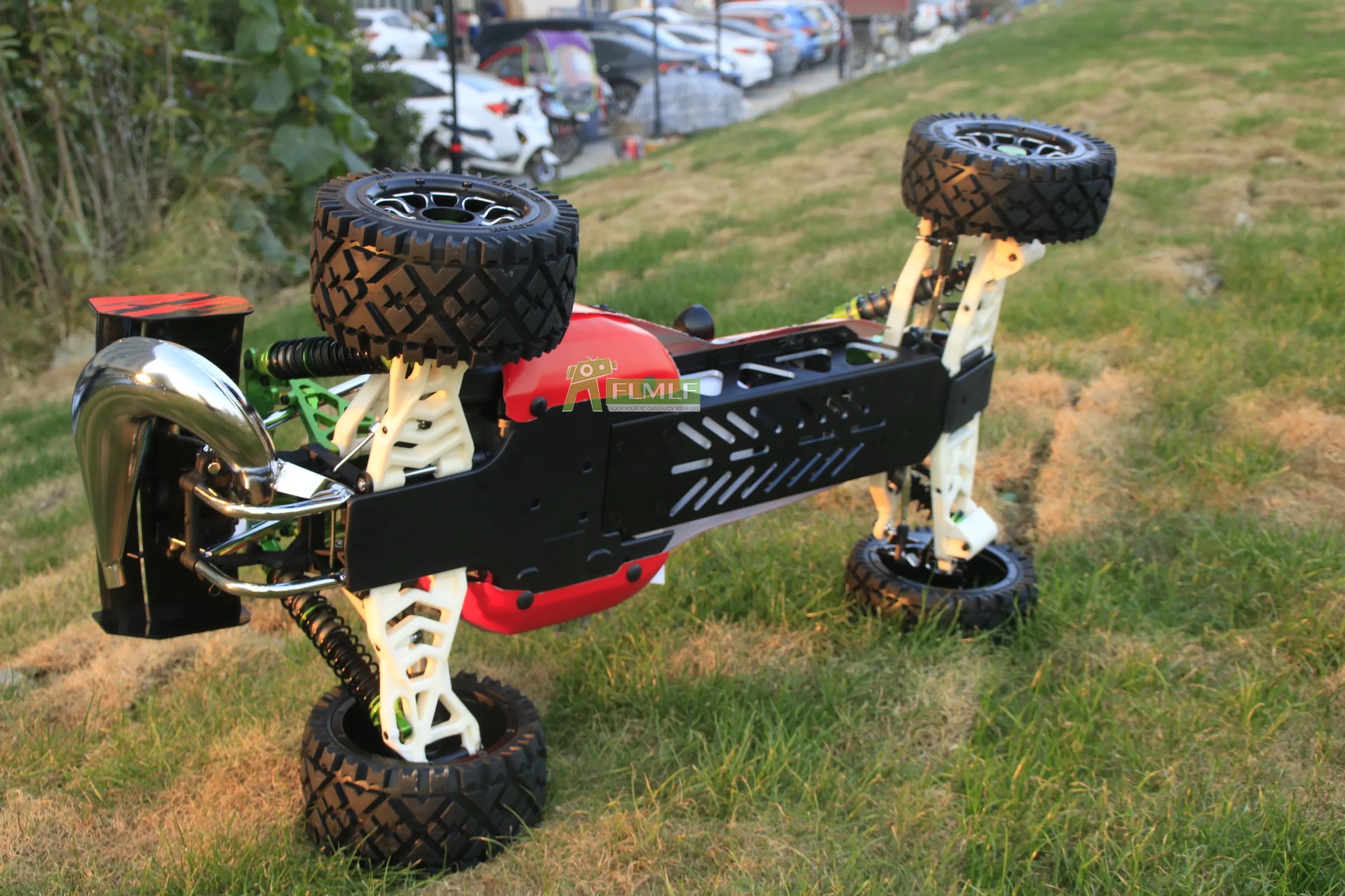 Rc автомобиль 1/5 багги Грузовик 32CC бензиновый двигатель Внедорожный гоночный грузовик игрушки с 2,4G Радио пульт дистанционного управления для ROFUN BAJA