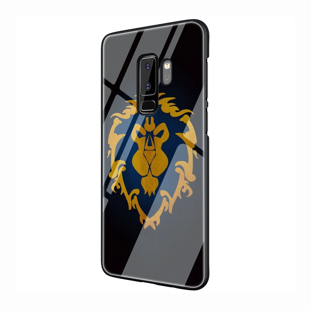 G1 World of Warcraft закаленное Стекло чехол для телефона для samsung S7 край S8 S9 S10 Plus Note 8 9 A10 20 30 40 50 60 70 - Цвет: G1