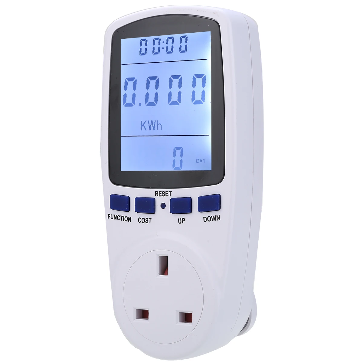 UK Plug-in Digital Voltage Wattmeter Electricity Power Analyzer Electronic Power Meter Energy Meters