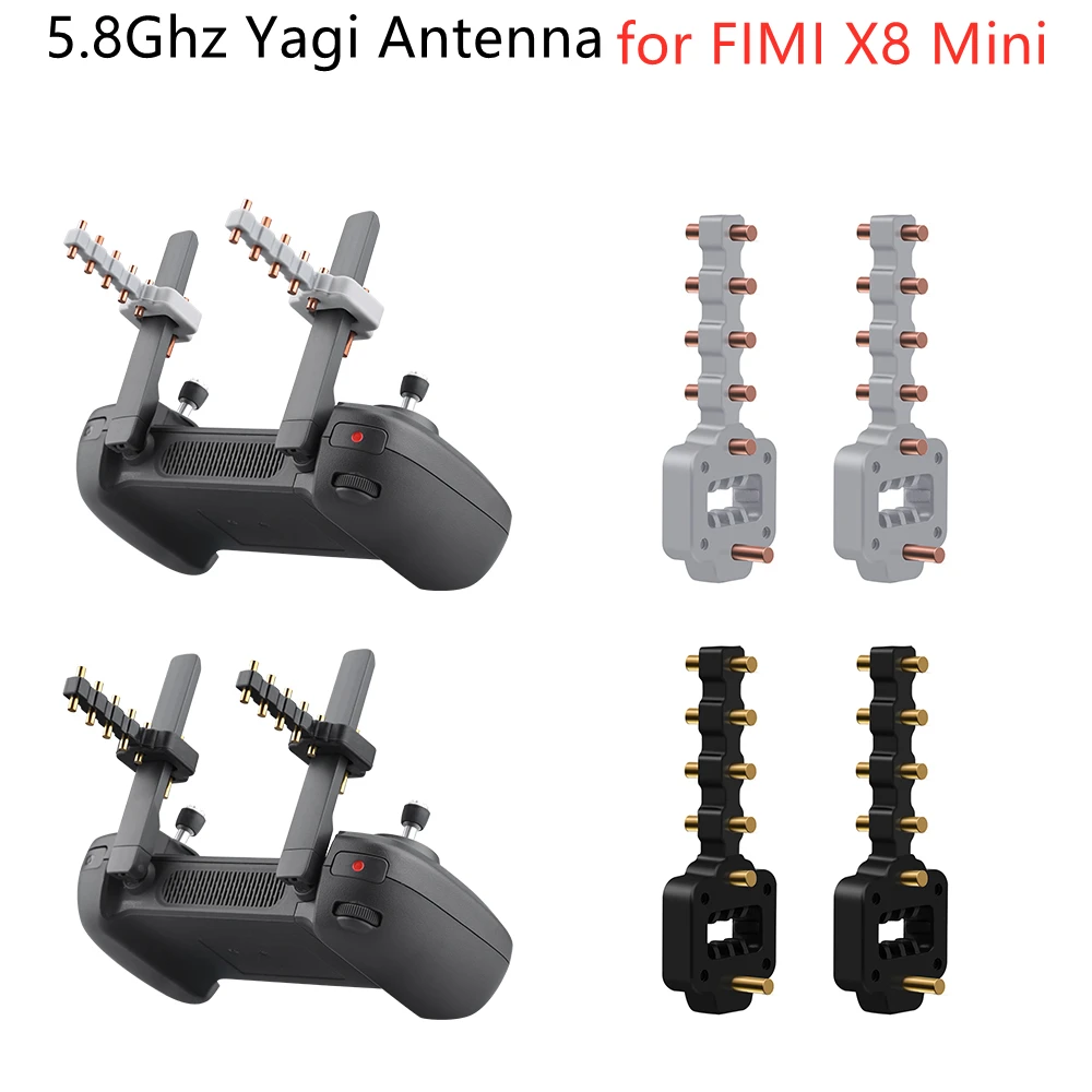Telecomando 5.8Ghz Antenna Yagi Per Fimi X8 Mini/Mini V2 Drone Extender Amplificatore Di Segnale Amplificatore Drone Accessorio Rc