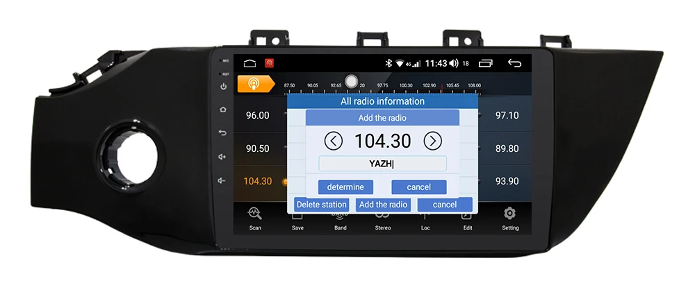YAZH Android 8,1 4 Гб 64 ГБ Автомобильный радио мультимедиа для KIA RIO K2(Россия) с 4K видео/SWC/OBD/Carplay/DSP/4G sim-карты