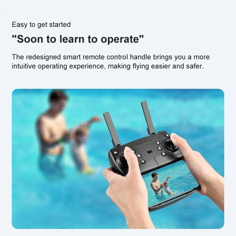 New RC Drone With 4K HD Camera Optical Flow Positioning Dual camera WIFI FPV Foldable Quadcopter Helicopter Drones Follow Me