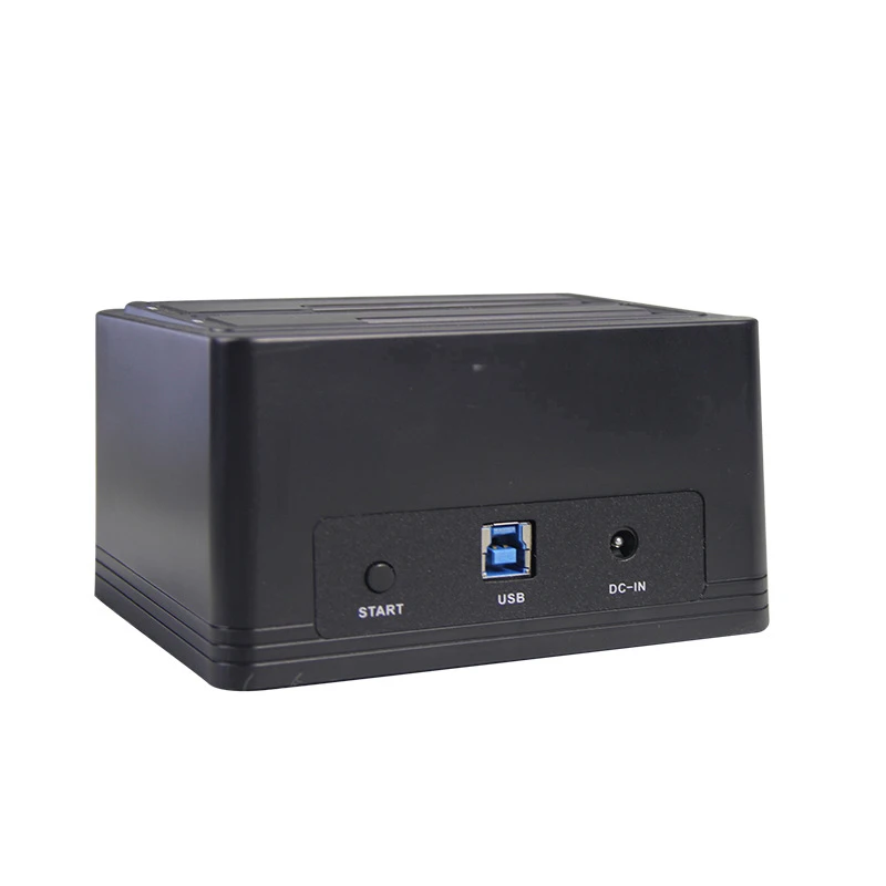 Док-станция для жесткого диска USB 3,0 для жесткого диска с интерфейсом SATA чехол двойной отсек внешний для 2,5 3,5 HDD/SSD клон, Дубликатор Функция