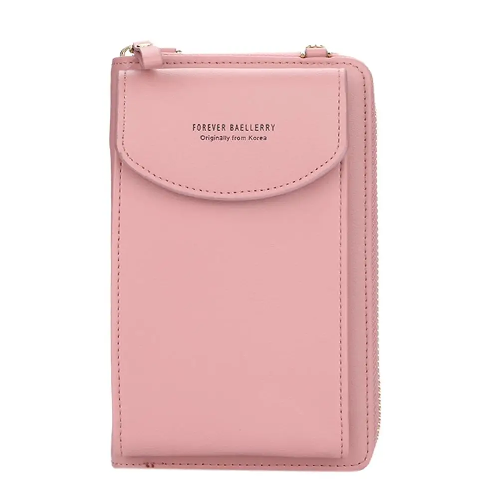

JOEAZTAS 2019 Women Wallet Brand Cell Phone Wallet Big Card Holders Wallet Handbag Purse Clutch Messenger Shoulder Straps Bag