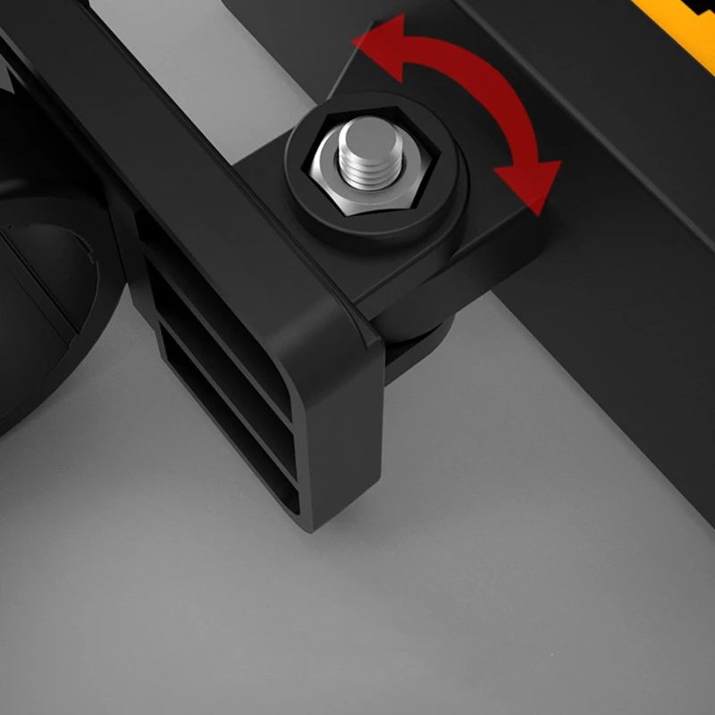 Motorcycle Adjustable Handle Helmet LED Light
