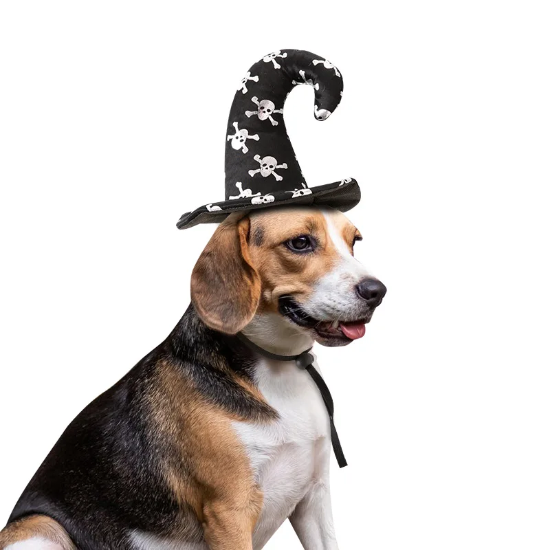

2019 New Pet Hat Halloween pet hat dog Cat turned into a witch hat