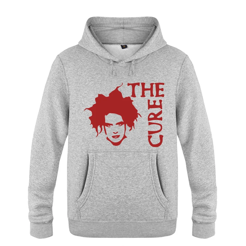 HUIY HOT Robert Smith The Cure Rock толстовки мужские мужские с капюшоном флисовый пуловер толстовки - Цвет: HUIY HOT