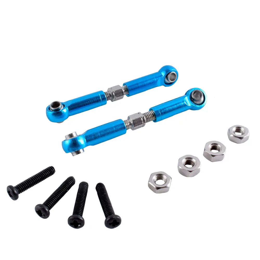 Алюминиевая передняя Передняя подвеска рулевая тяга 0020 для WLtoys 12428 12423 1/12 RC машины