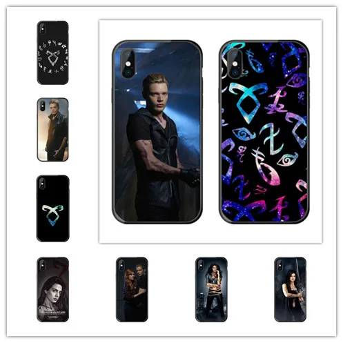 Мягкий ТПУ силиконовый чехол для телефона Shadowhunters iphone 5 5s SE 6 6s 7 8 Plus X XR XS Max |