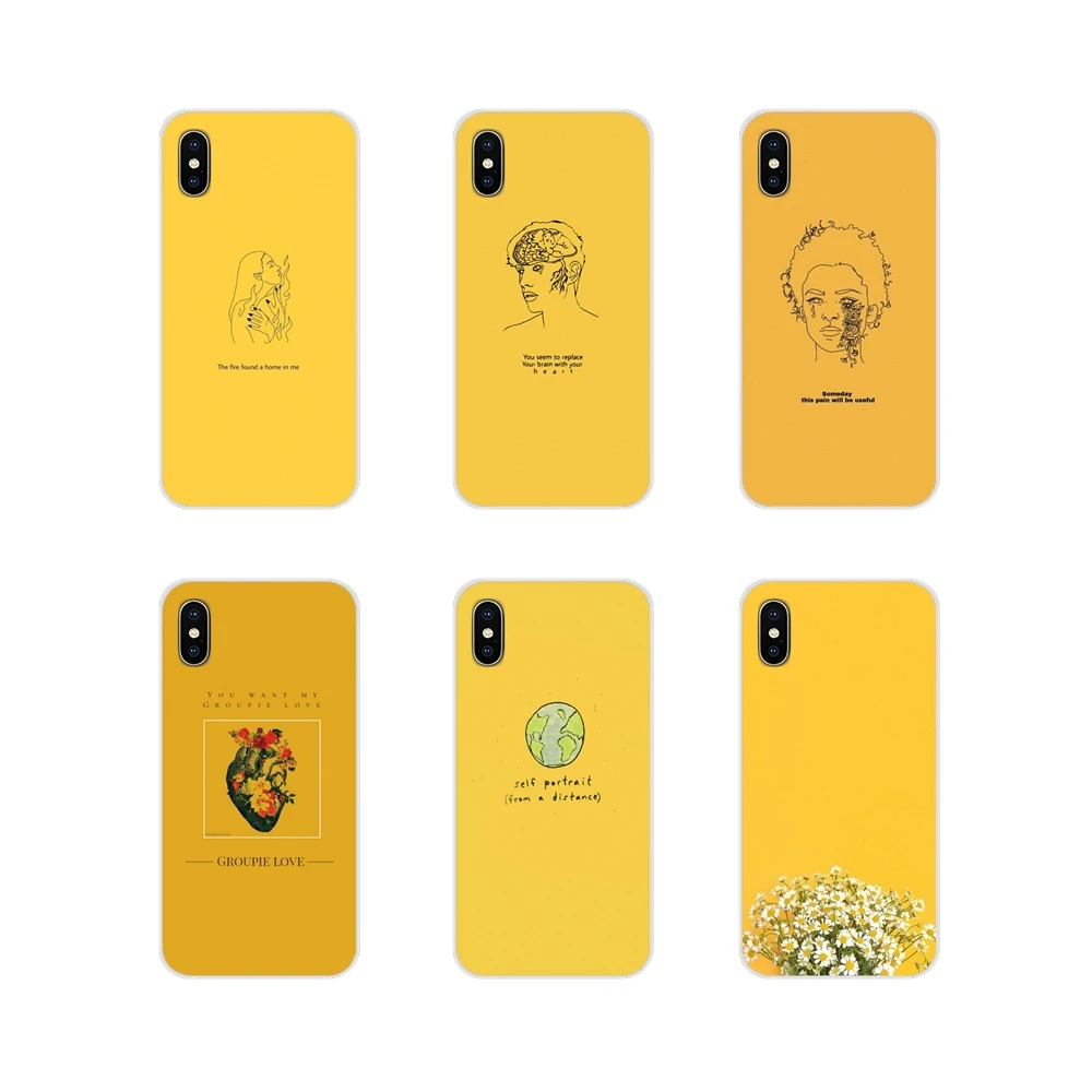Cell phone cover yellow Clearance