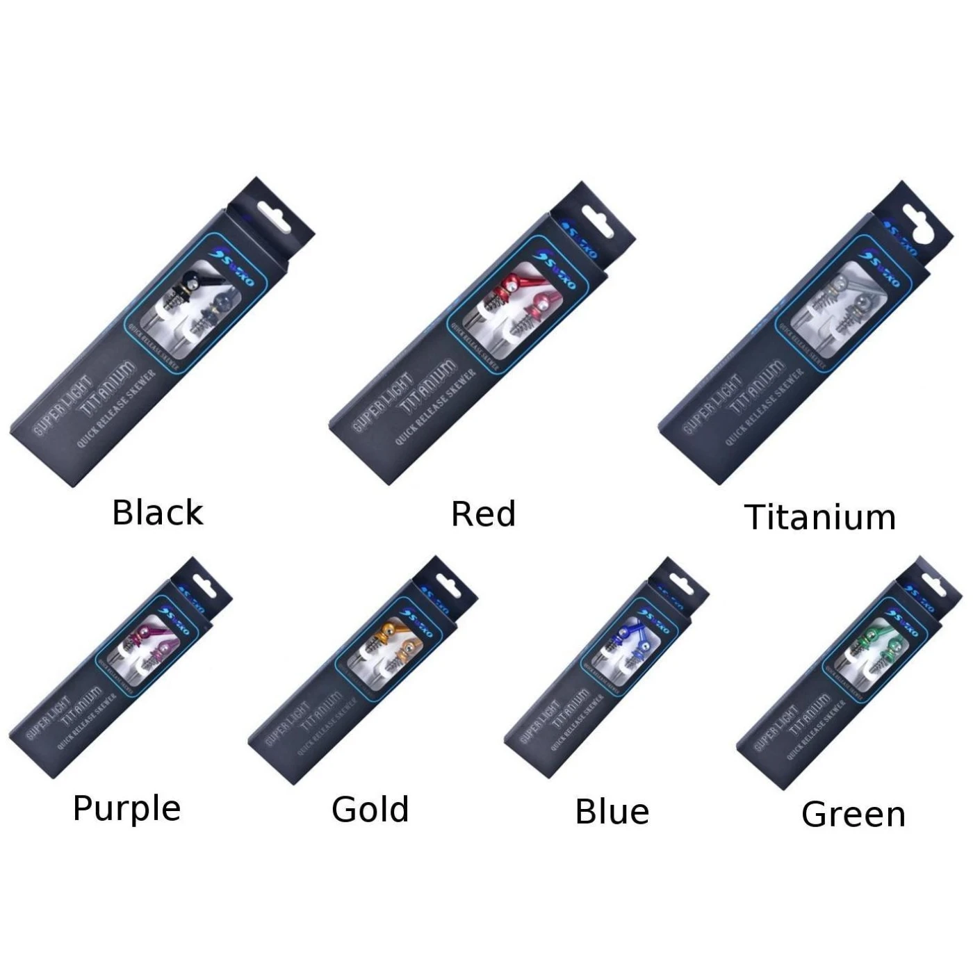 1 Pair Mountain Bike Road Bicycle Titanium Alloy Quick Release Skewers Levers anti-mechanical fatigue bicycle accessories parts