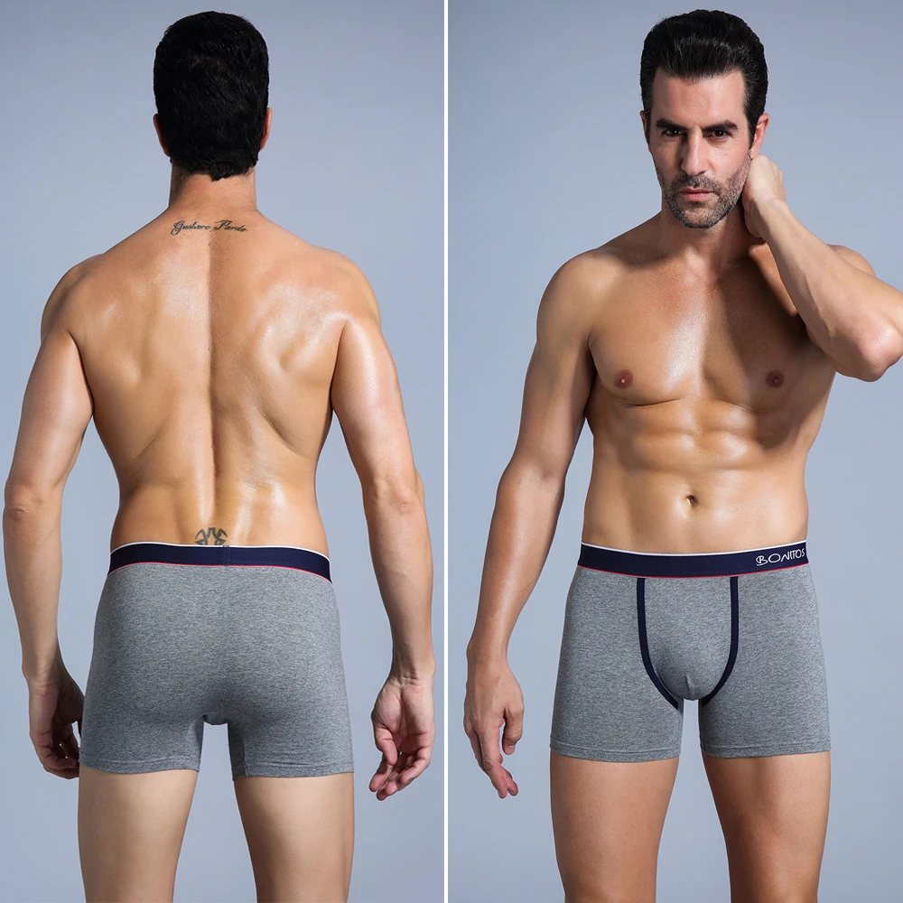 4pcs Print Men's Panties Brand Underwear For Male Underpants Lots Mens Underware Sexy Cotton Boxershorts Man Boxers Family