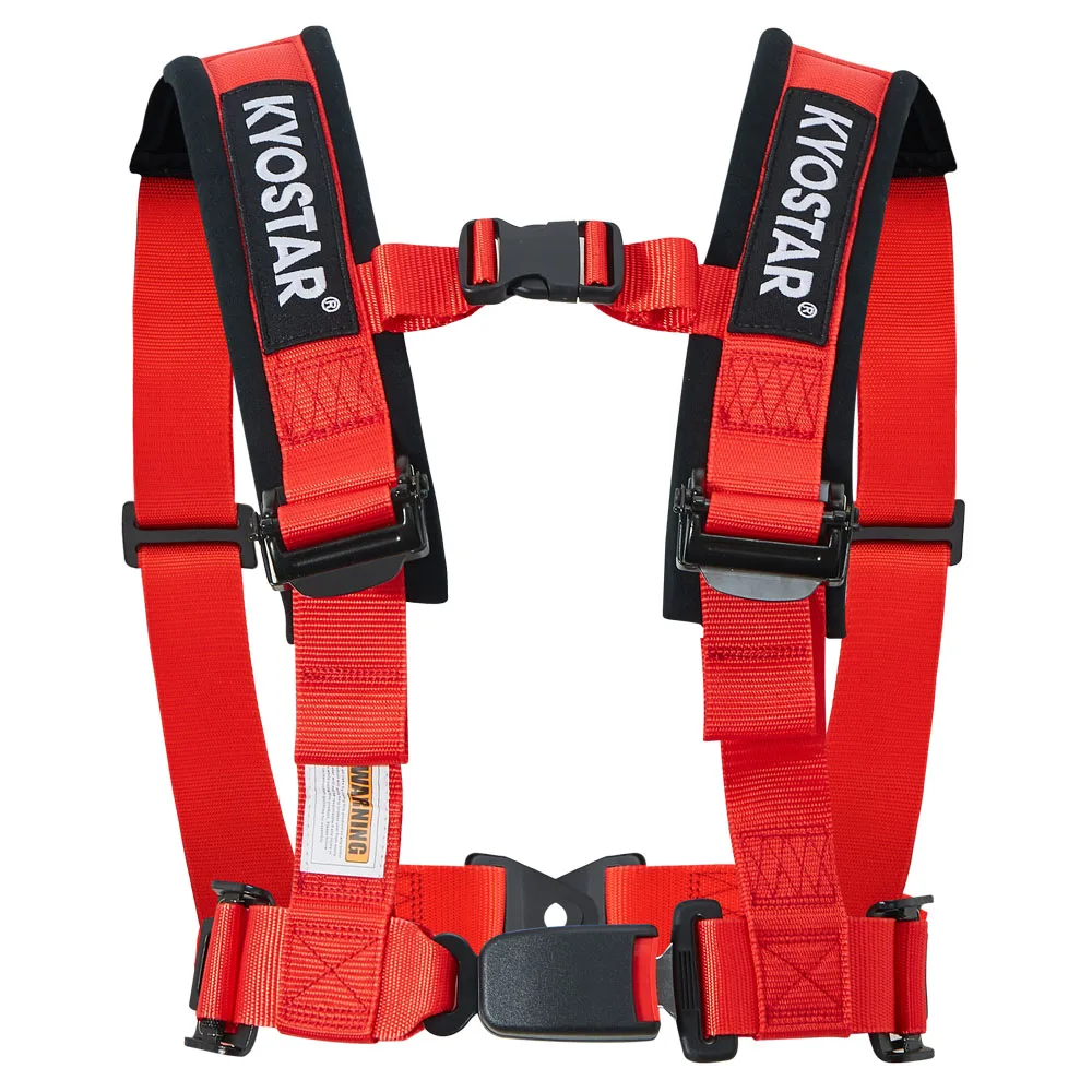 Jdm Racing 4point Safety Harness With Ultra Comfort Heavy Duty