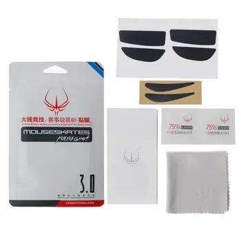 

2 Sets/Pack Original Hotline Games Competition Level Mouse Feet Mouse Skates Gildes for Logitech G9 G9X Mouse 0.6mm Thickness