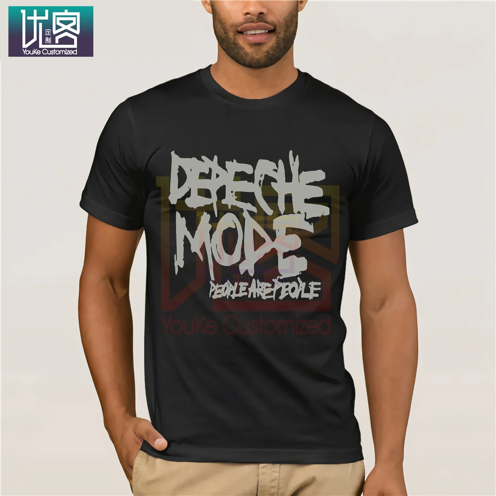 Depeche/футболка Mode люди-люди новинка Забавные футболки хлопковые топы футболка