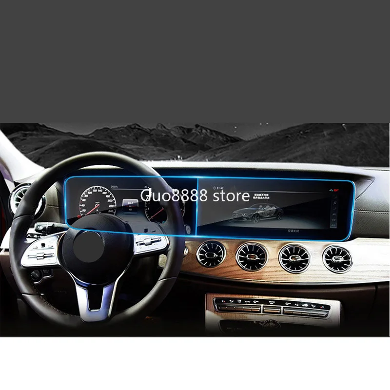 Для Mercedes Benz CLS CLS350 CLS260 CLS320 GPS навигация автомобильная стальная пленка центральное