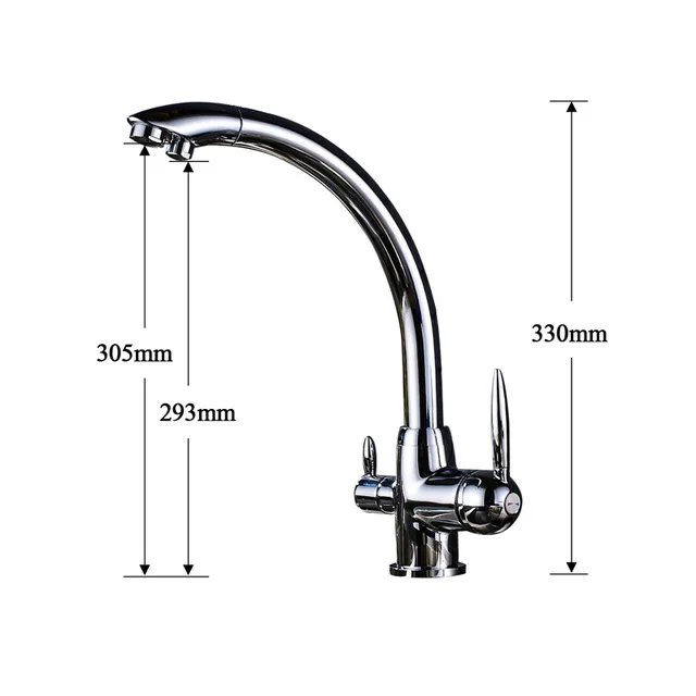 Deck-Mounted-White-3-way-Purification-Kitchen-Faucet-Dual-Water-Outlet-Filter-Mixer-Tap-for-Kitchen (3)