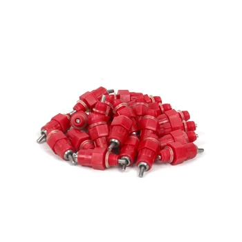 

Fashion-25 Pack Water Nipple Drinker Chicken Feeder Poultry Duck Hen Screw In Style NEW