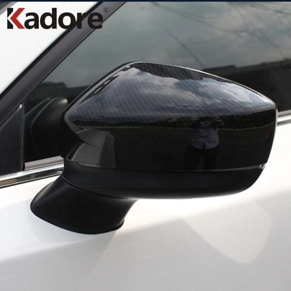 Крышка зеркала заднего вида из углеродного волокна для Mazda CX5 KF CX 5 CX8 2017 2018 2019