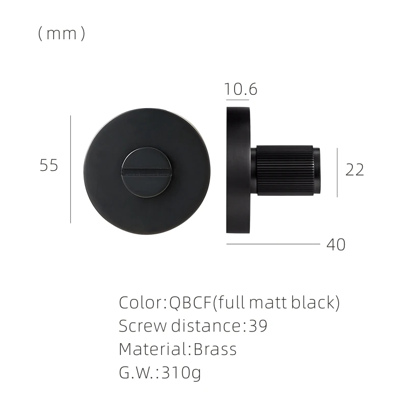 StripedThumbturn-BLK
