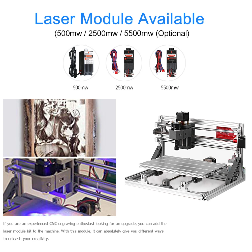 

Hot Mini Laser Engraving Machine CNC 3018 Laser engraver DIY Hobby Cutting Tools ER11 GRBL for Wood PCB PVC Mini CNC Router CNC3