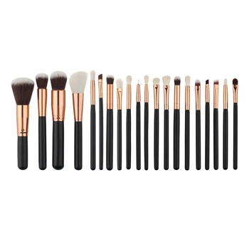 

20Pcs Pro Makeup Brush Set Kabuki Blending Face Foundation Eyeshadow Eyeliner Lip Brushes Bronzer